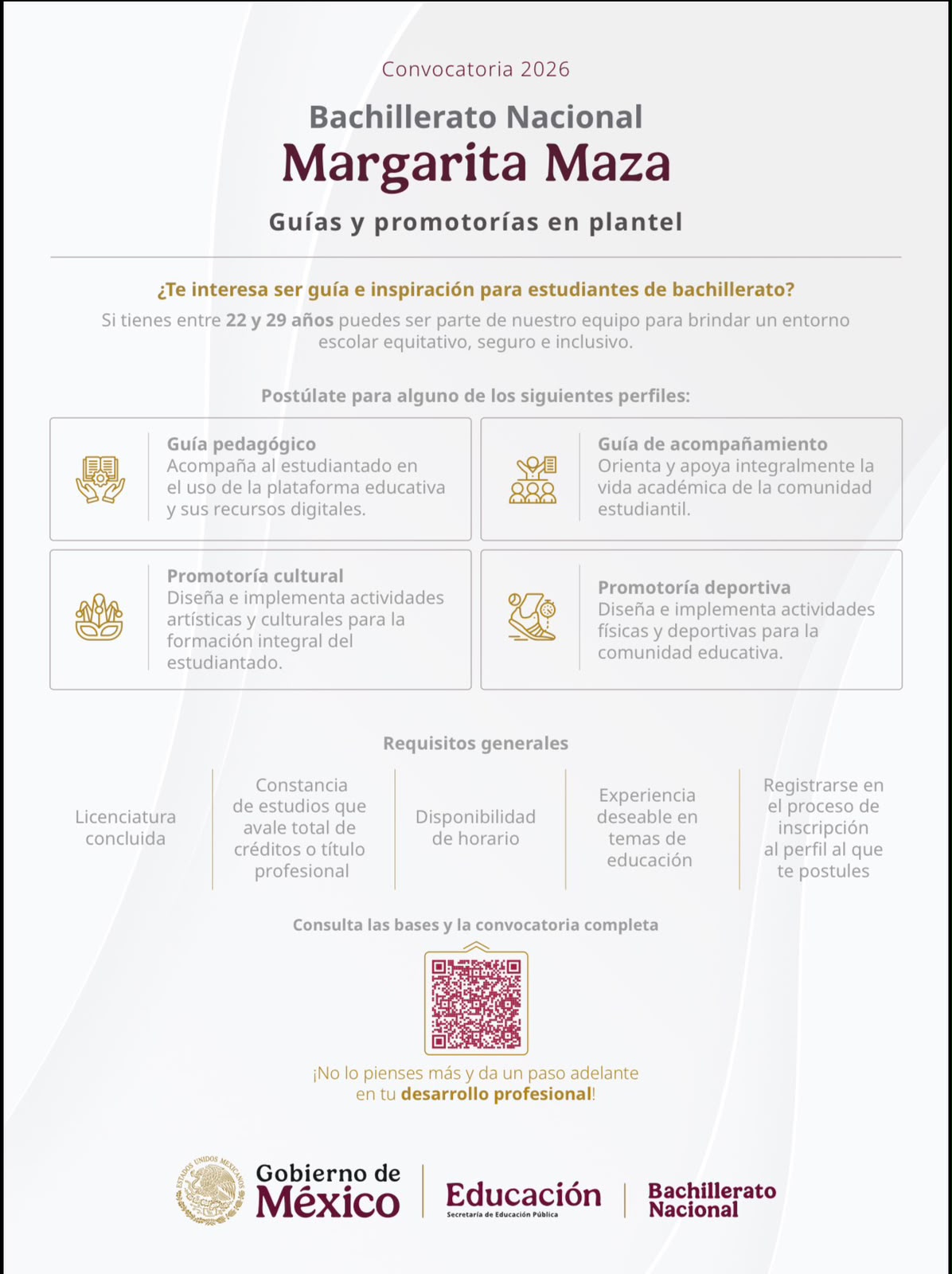 Difunde Ayuntamiento de Huamantla convocatorias para los nuevos bachilleratos 'Margarita Maza'